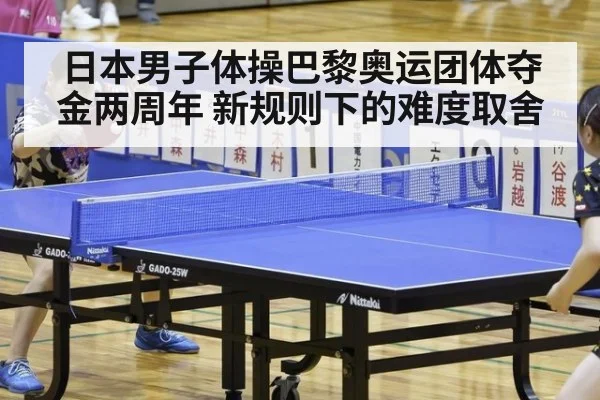 日本男子体操巴黎奥运团体夺金两周年 新规则下的难度取舍